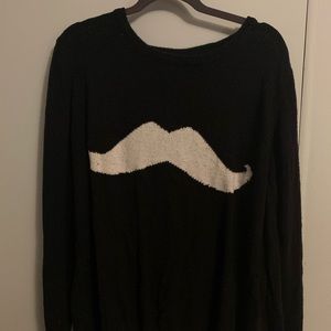 Moustache sweater